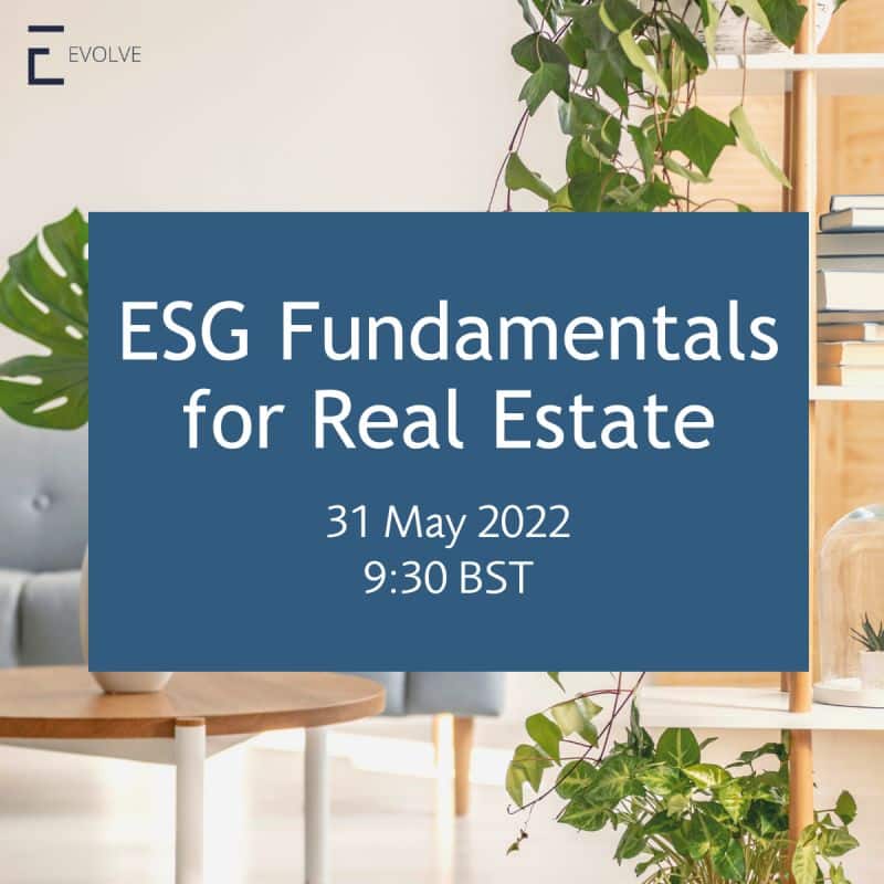 ESG Fundamentals for Real Estate
