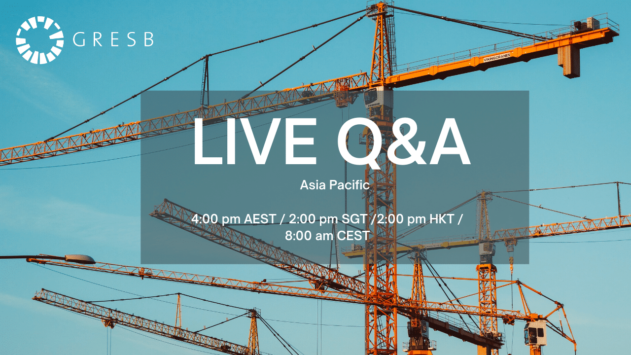 Live Q&A Infrastructure Asia Pacific