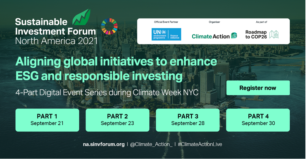 Sustainable Investment Forum North America 2021 GRESB