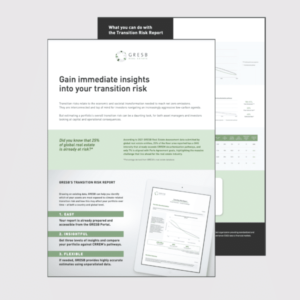 Transition Risk Report Resources - GRESB